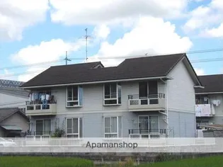 岡山県岡山市北区久米【アパート】の外観