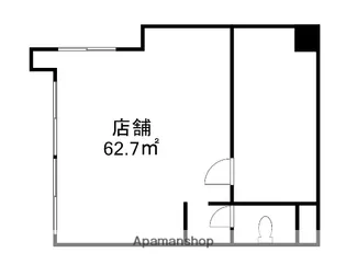 ふぁみーゆ旭川【103号室】の間取り