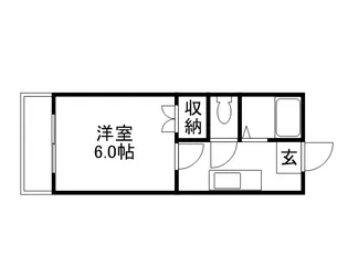 メゾンユタカ【2階】の間取り