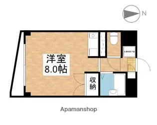コゼット西古松【5階】の間取り