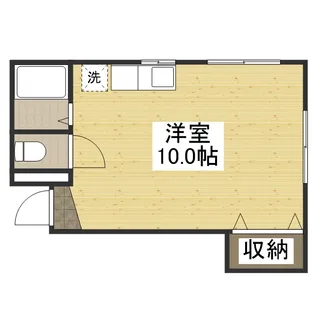 フレール津倉【403号室】の間取り