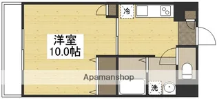 グランベルデ南方WEST【4階】の間取り