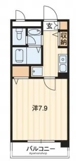 フィネス昭和町【1階】の間取り
