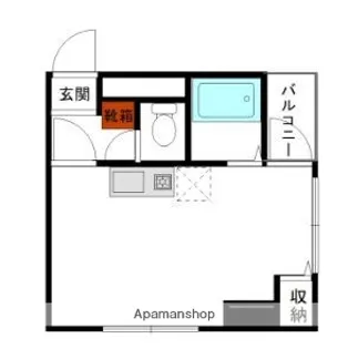 グランツ京橋【3階】の間取り