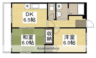 田中コーポ【2階】の間取り
