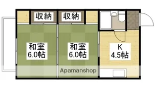 富田町共同ビル【213号室】の間取り