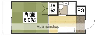 富田町共同ビル【5階】の間取り