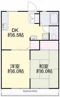サンシティ【1階】の間取り