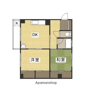 パステルハイツ福成【301号室】の間取り