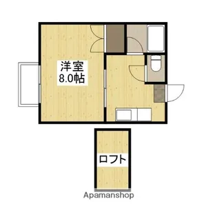 K&T98【2階】の間取り