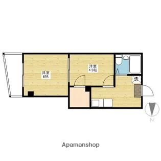 ウェーブレジデンス医大東【502号室】の間取り
