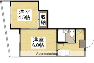 ウェーブレジデンス医大東【5階】の間取り