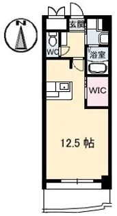 ネクステージ中井【3階】の間取り