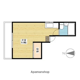 プレール京橋南町【2階】の間取り