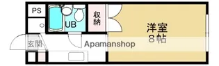 メゾン神宮寺【302号室】の間取り
