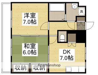 サニークレスト清水【2階】の間取り