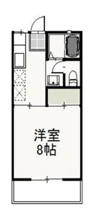 クライン・ブリュッケB【1階】の間取り