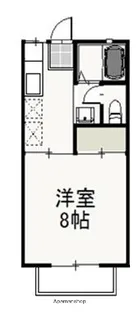クライン・ブリュッケB【2階】の間取り