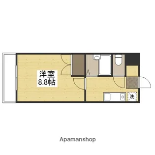 パークスショーワ【3階】の間取り
