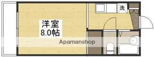 クイーンコーポ【2階】の間取り