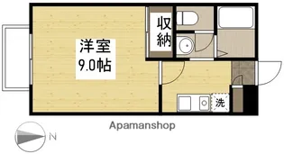 エステートピアM【1階】の間取り