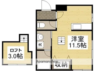 サウスウインドⅠ【102号室】の間取り