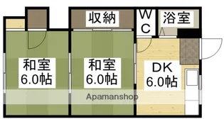 赤田荘【2階】の間取り
