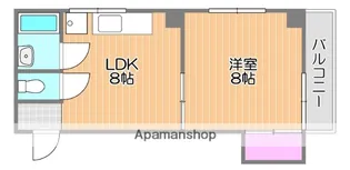 グランメリー東山【6階】の間取り