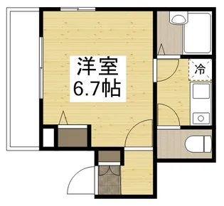 アネックスK【202号室】の間取り