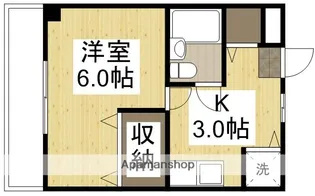 センチュリーロイヤル岡山【409号室】の間取り