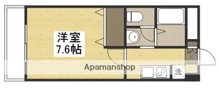 フォンテーヌ植松【1階】の間取り
