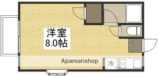 ステージア南方【201号室】の間取り
