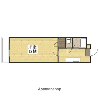 YSハイツ21原尾島【103号室】の間取り