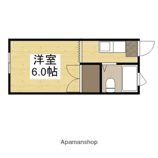 ハイツ梅【2階】の間取り