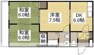 ドミール89【304号室】の間取り