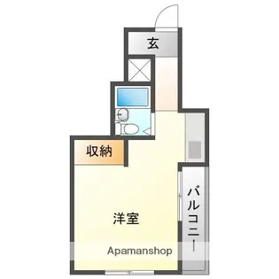 ナッツクラッカー【502号室】の間取り
