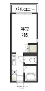 プリ・メゾン岡山津倉【407号室】の間取り