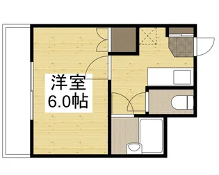 セントフォレスト後楽園【2階】の間取り