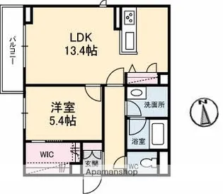 プレシャス・スマイル【2階】の間取り