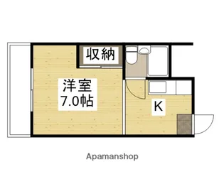 ホワイトメゾン学南2号棟【1階】の間取り