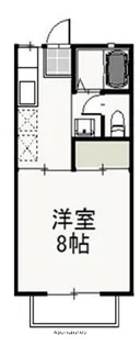 クライン・ブリュッケA【2階】の間取り