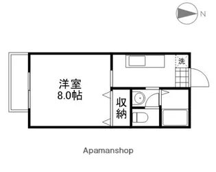 ファンコーポレーションC【203号室】の間取り