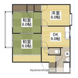 コーポ・カンナ【2階】の間取り
