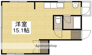 橘髙ビル【201号室】の間取り