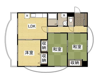 シャトレ・アン【203号室】の間取り