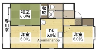 グリーンコーポⅡ【1階】の間取り