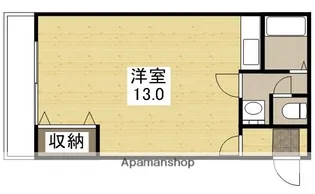 りんごの木Ⅱ【202号室】の間取り