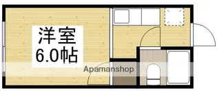 ブランシェRM【101号室】の間取り