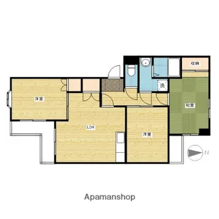 プレアール福田【3階】の間取り