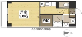 ハアラン表町【8階】の間取り